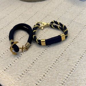 Nautical rope bracelets